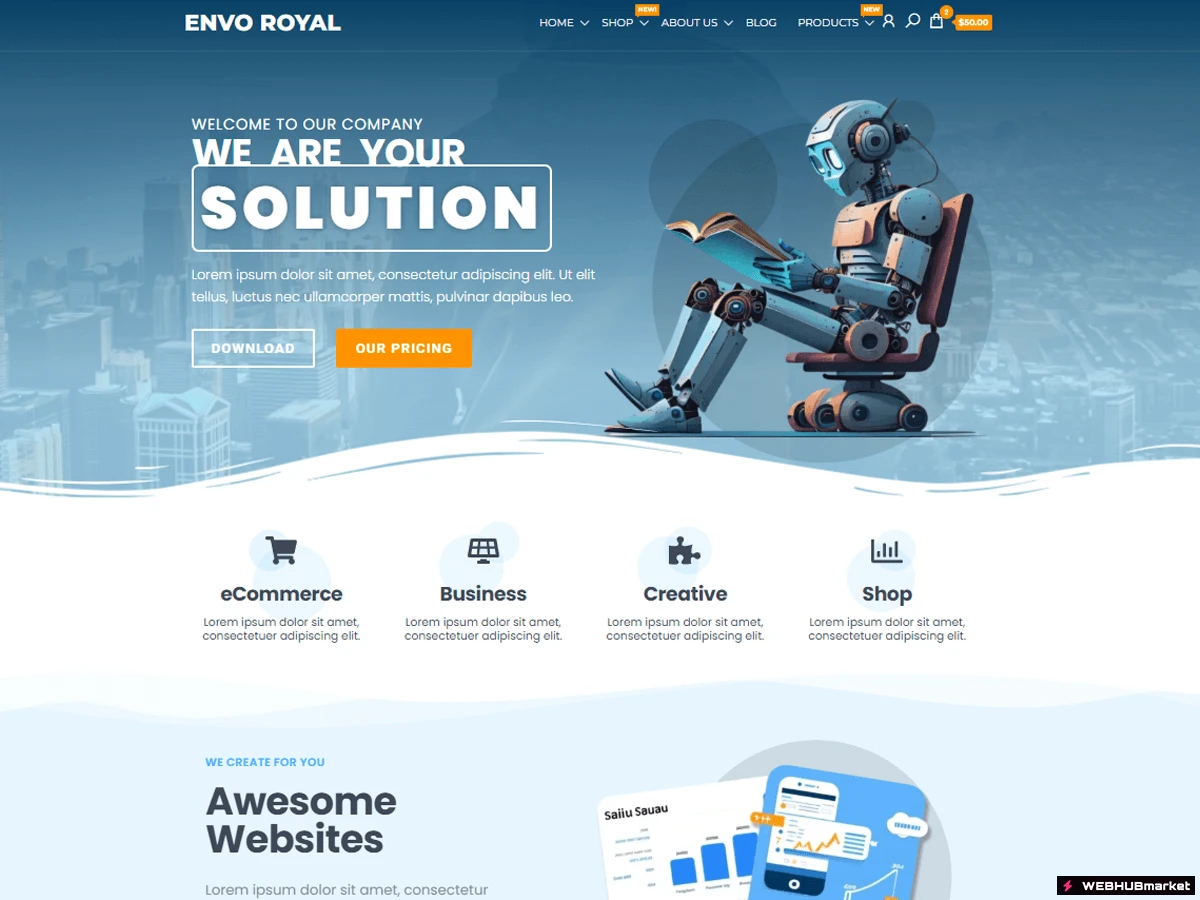 Тема Envo Royal WordPress